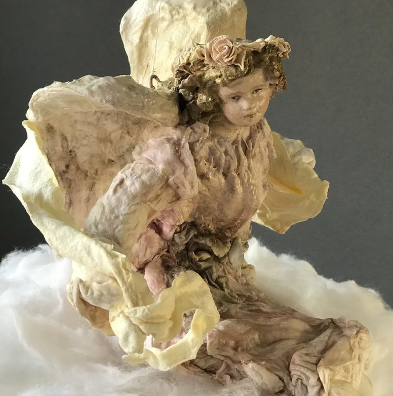 Victorian angel doll