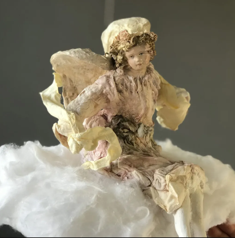 Victorian angel doll