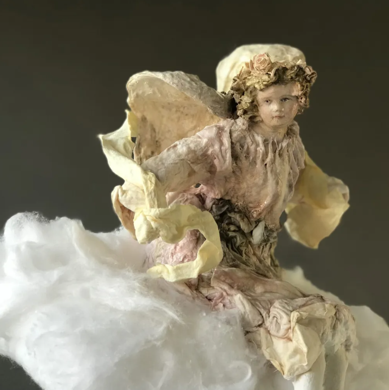 Victorian angel doll