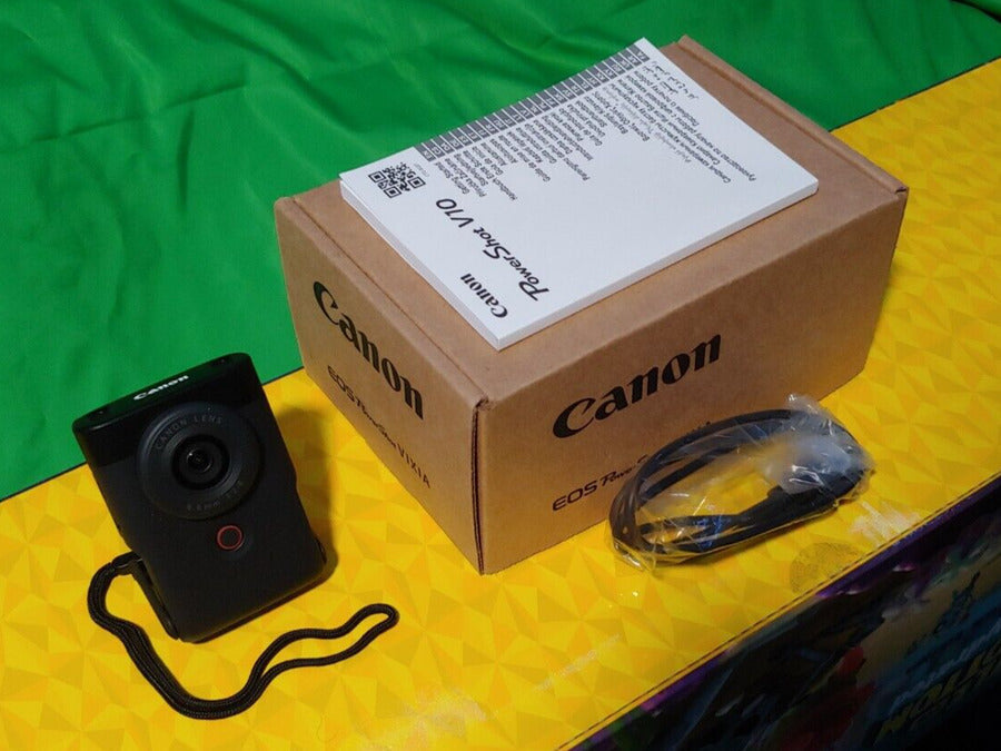 Canon PowerShot V10 4K 20.9-Megapixel Digital Camera for Vloggers & Creators