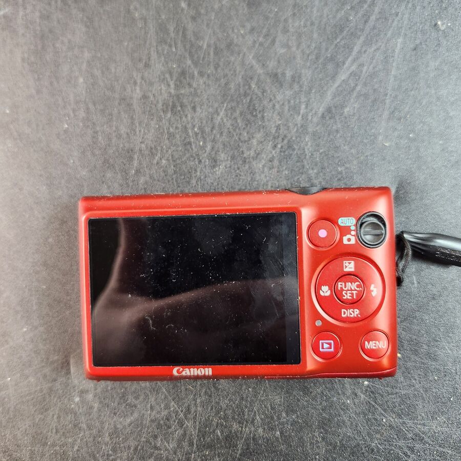 Canon PowerShot ELPH 300 HS / IXUS 220 HS 12.1MP Digital Camera - Red