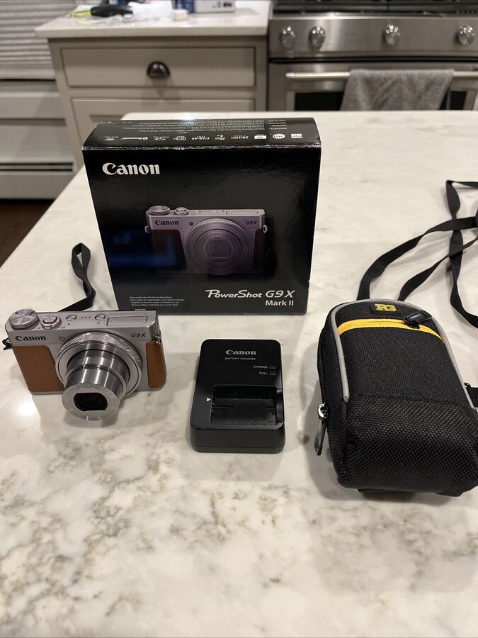 Canon PowerShot G9 X Mark II 20.1MP Digital Camera